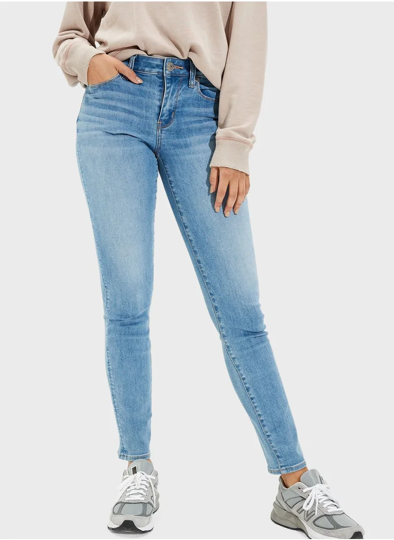 American Eagle High Waist Skinny Jeans