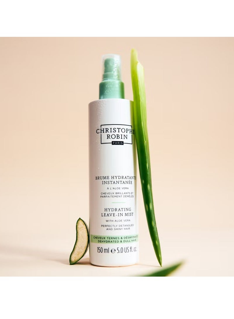 Christophe Robin Christophe Robin Hydrating Leave-in Mist with Aloe Vera 150ml - Image 4