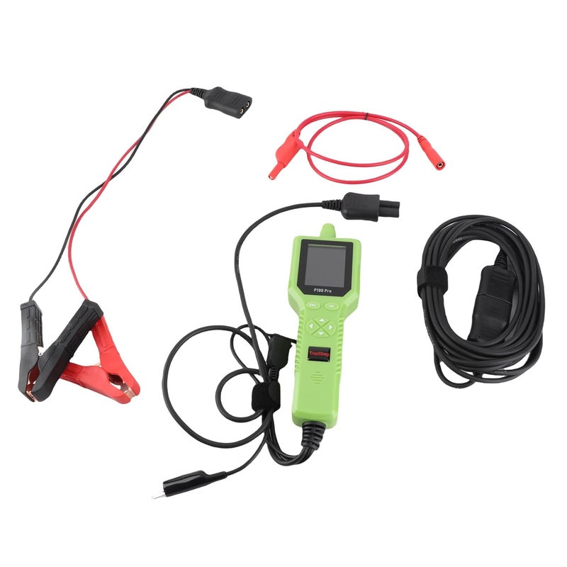 P100 Pro Car Circuit Tester Intelligent Multimeter Oscilloscope Power Supply Activation Green - Image 1