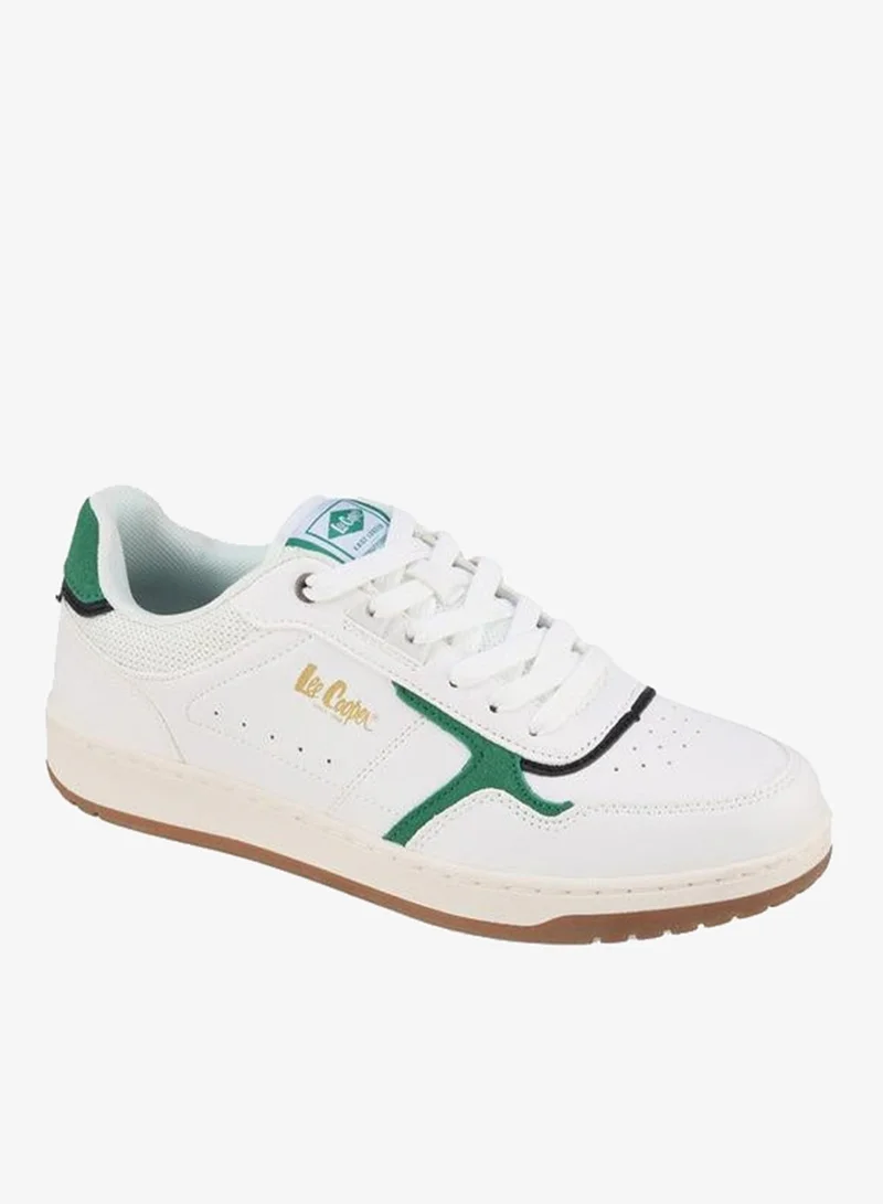 لي كوبر Men Panelled Lace-Up Ankle Sneakers
