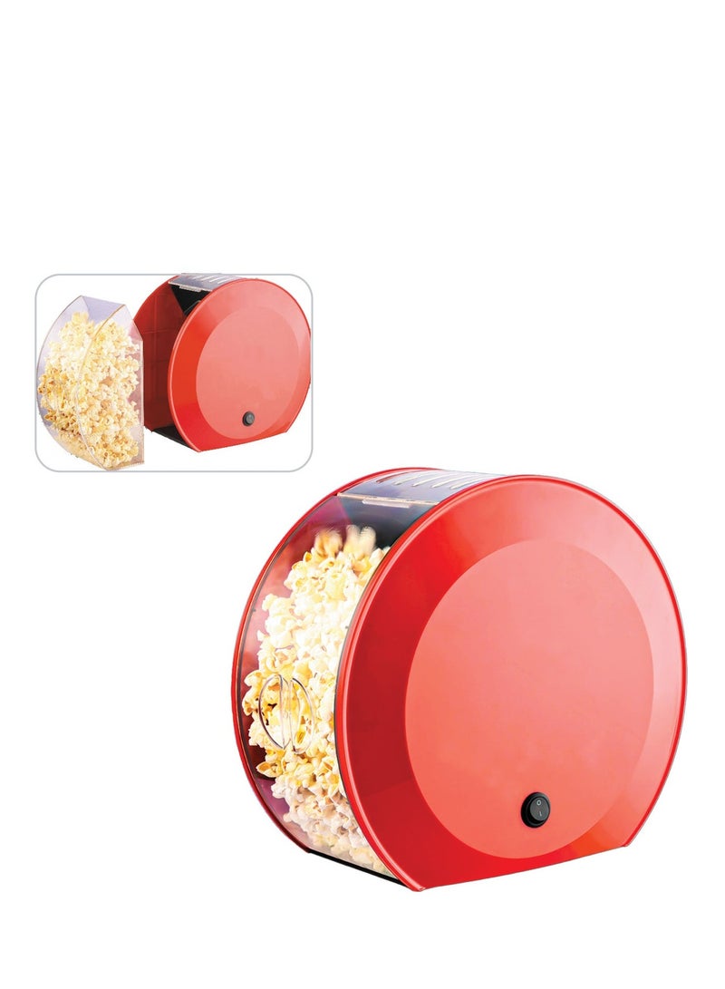 Home Master 1200W Electric Oil-Free Popcorn Maker - Modern Design and Easy to Use - Image 4