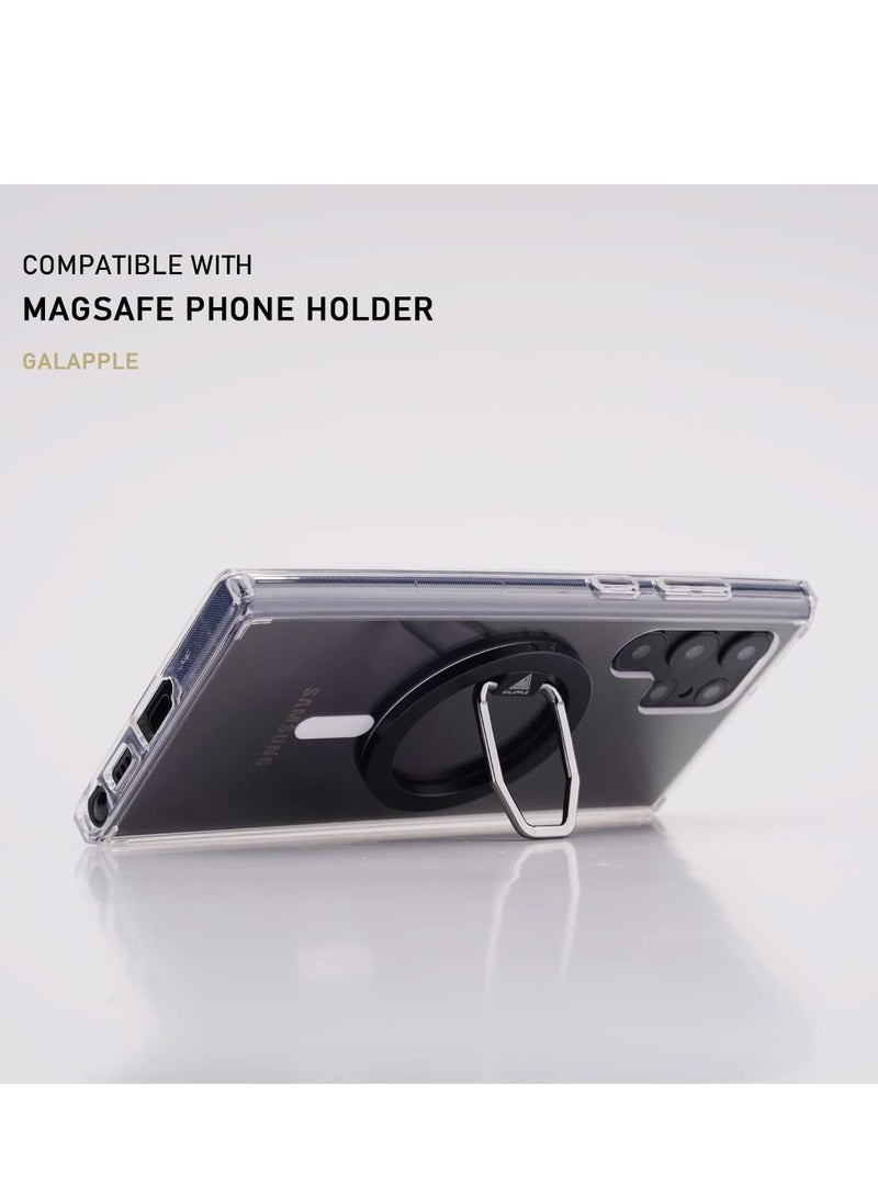 TIGER Shockproof Slim Bumper Case for Galaxy S22 | MagSafe Compatible for Card Wallets & Wireless Charging | Screen & Camera Protection | Anti-Scratch, Drop-Resistant Protective Back Cover  - Image 2