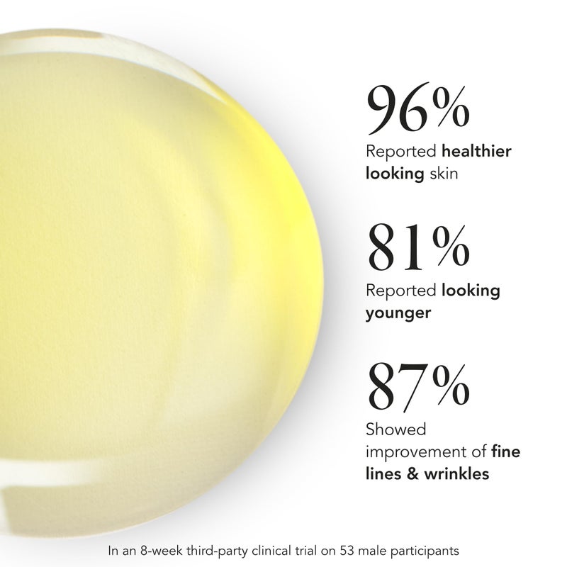 Caldera + Lab The Good | Men's Organic Moisturizing Face Serum for Dry, Sensitive, & Normal Skin - Vegan, Natural & Antioxidant Packed Skincare Facial Oil - Image 2