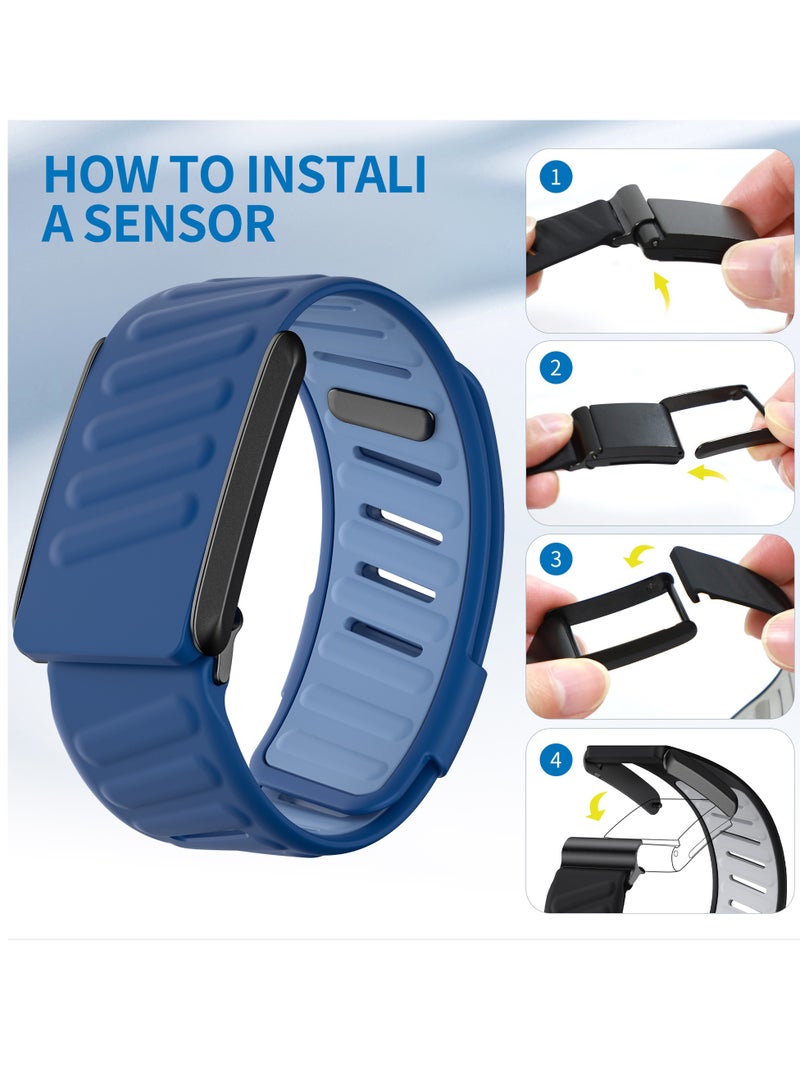 S-Color Whoop Band Silicone Replacement Wrist Compatible with Whoop Strap 4.0  Ultra-Soft Waterproof and Sweatproof, Soft-Touch and Flexible Silicone, Premium Quality, Comfortable - Image 5