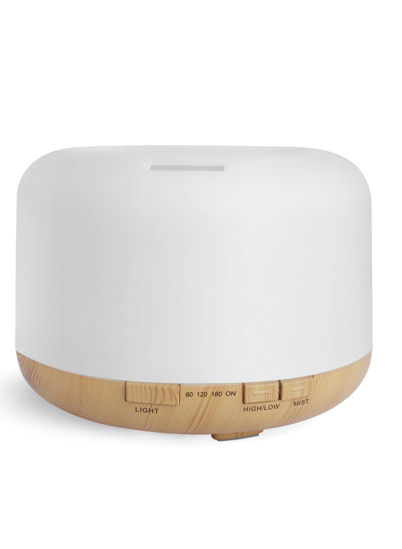 Y&D 500ml Premium Essential Oil Diffuser with Remote Control 5 in 1 Ultrasonic Aromatherapy Fragrant Oil Humidifier 7 Color Lights - Image 1