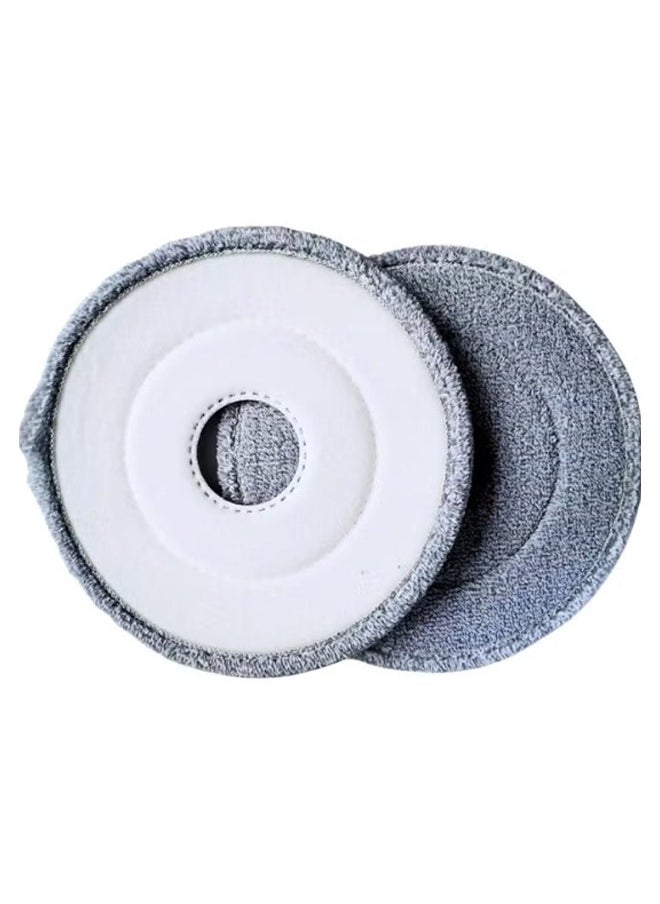 Mop cloth replacement parts 4 round pieces