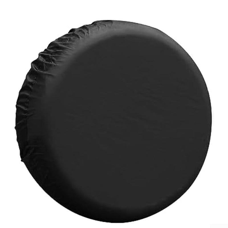 غطية إطار احتياطي أسود 65x37 سم مقاومة للماء والغبار بسحب قابل للتعديل وسهل التركيب - Image 5
