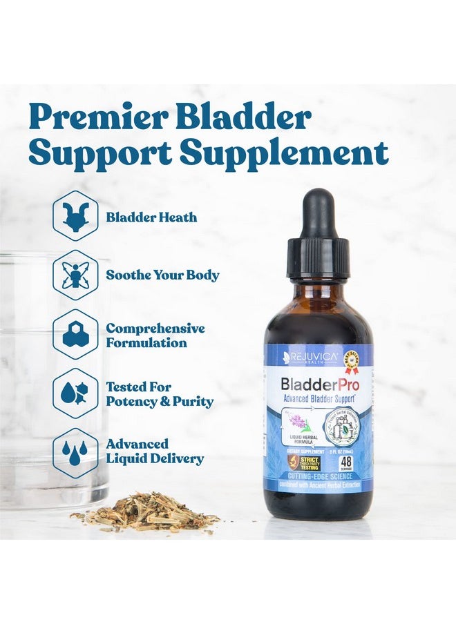 Rejuvica Health Bladderpro For Men And Women Bladder Support Supplement Liquid Delivery For Better Absorption Pumpkin Seed Uva Ursi Goldenrod And More  - Image 3