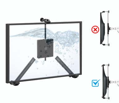 Gadget Wagon VESA Adapter Fixing Bracket Monitor Holder Support 17 to 27 INCH NO MOUNTING Hole Monitor LCD Display Mount - Image 3