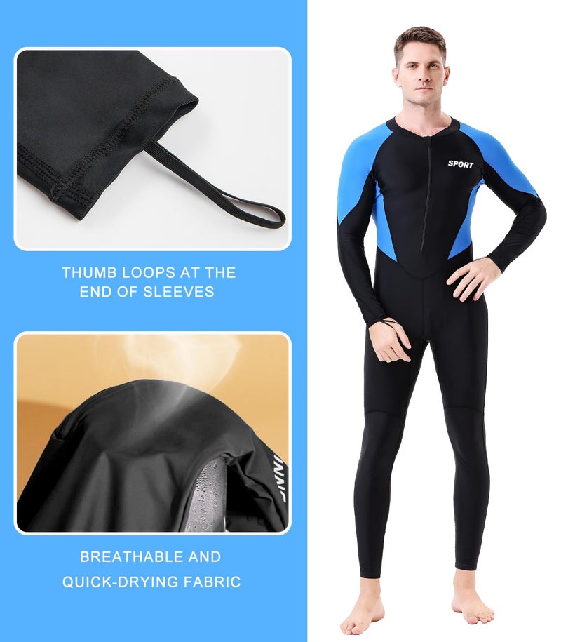 Realon Diving Skin Suit For Women Men  Full Body Scuba Dive Swimming Thin Swimsuit  One Piece Uv Protection Quick Dry Rash Guard Swimwear Surfing Snorkel Kayak Water Sport - Image 5
