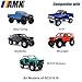 AMK SCX10 III Brass Kit 118lb Diff Cover Front Rear Axle Housing Portal Steering Knuckle Caps for 110 RC Crawler Axial SCX10 Upgrades AR45P - Image 4