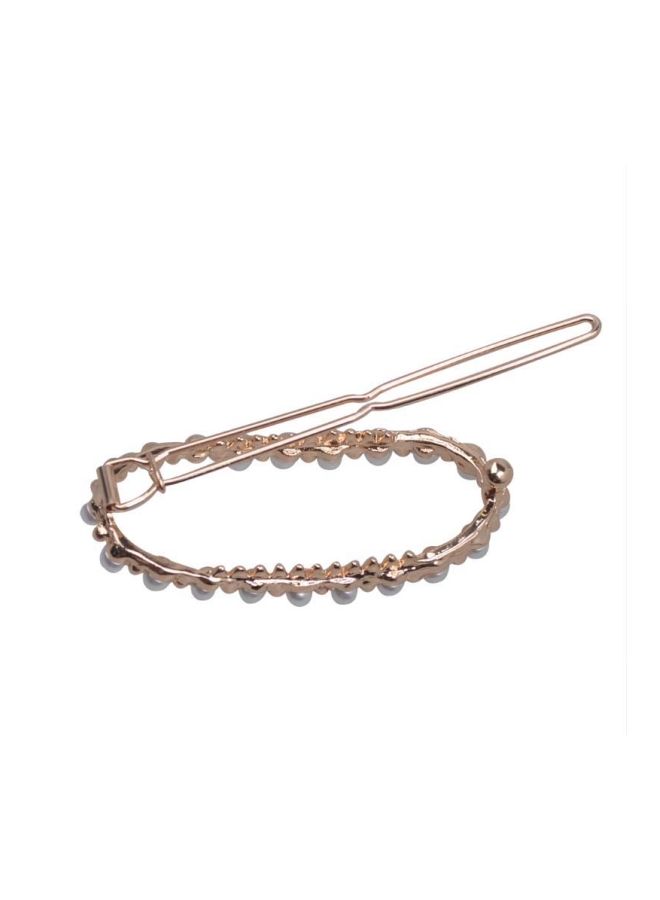 NIBEMINENT Alloy Pearl Studded Hair Ornament  - Image 1