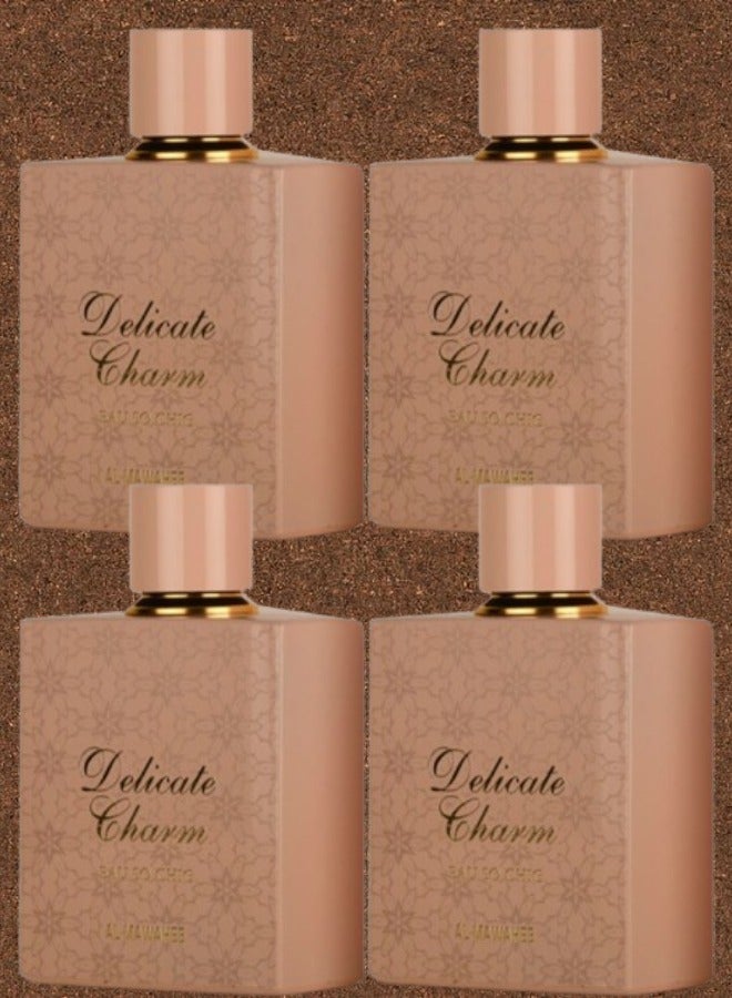 Perfumes 4 Pieces Delicate Charm EDP 100ML - Image 1