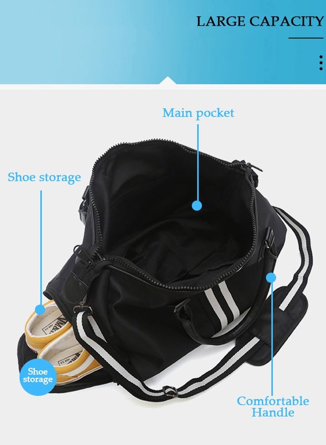 DUNISO Travel Duffel Bag Luggage Collection Business Travel Suitcase  Weekender Overnight Bag Large Carry On Airport Bag for Travel Business Trips Sports Duffel Bag Sports Gym Luggage Bags - Image 3