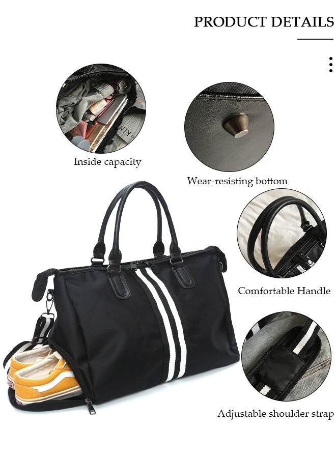 DUNISO Travel Duffel Bag Luggage Collection Business Travel Suitcase  Weekender Overnight Bag Large Carry On Airport Bag for Travel Business Trips Sports Duffel Bag Sports Gym Luggage Bags - Image 4