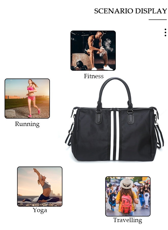 DUNISO Travel Duffel Bag Luggage Collection Business Travel Suitcase  Weekender Overnight Bag Large Carry On Airport Bag for Travel Business Trips Sports Duffel Bag Sports Gym Luggage Bags - Image 2