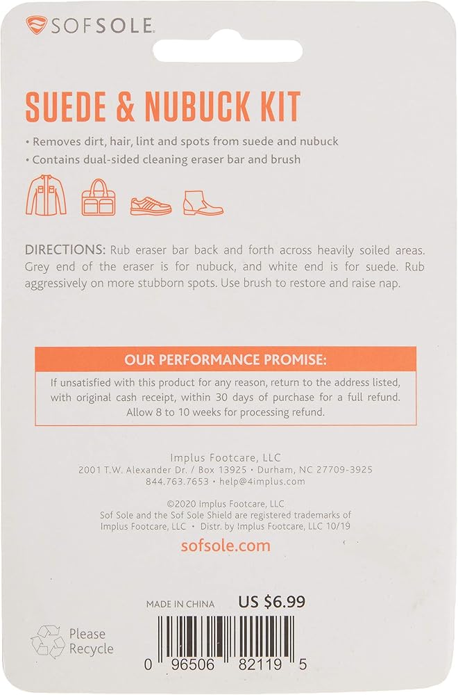 Sof Sole Suede and Nubuck Cleaning Brush Kit for Shoes - Image 3