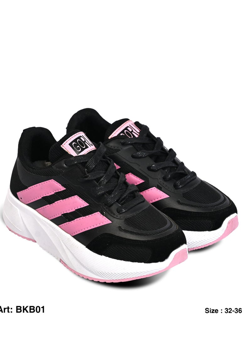 ناو حذاء رياضي بناتي مريح وخفيف بتصميم عصري مناسب للاستخدام اليومي.