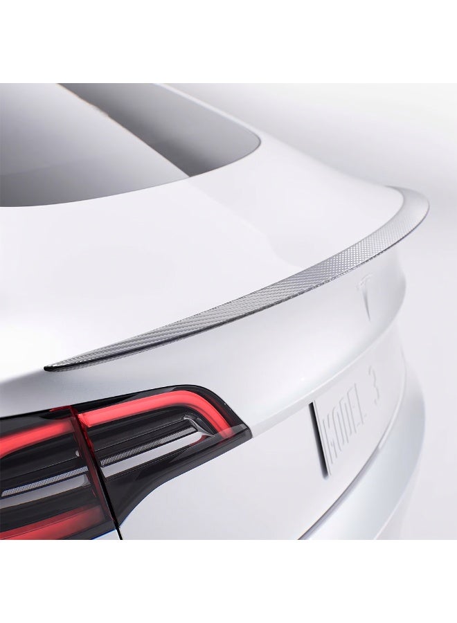 أتش بي أس جناح خلفي من ألياف الكربون لتسلا موديل Y – تشطيب غير لامع - Image 1