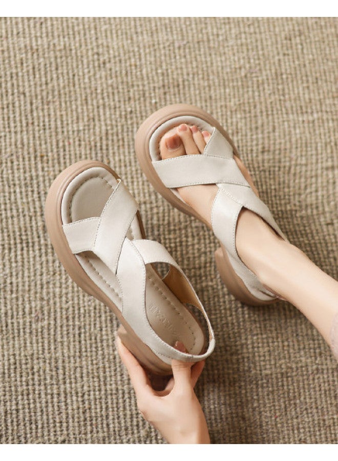 AME Fashion Hot Thick-soled Casual Sandals, Height-increasing And Slimming Sandals, Comfortable Summer Sandals - Image 1