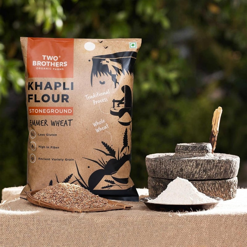 Two Brothers Organic Khapli Wheat Flour - 2 kg - Image 3
