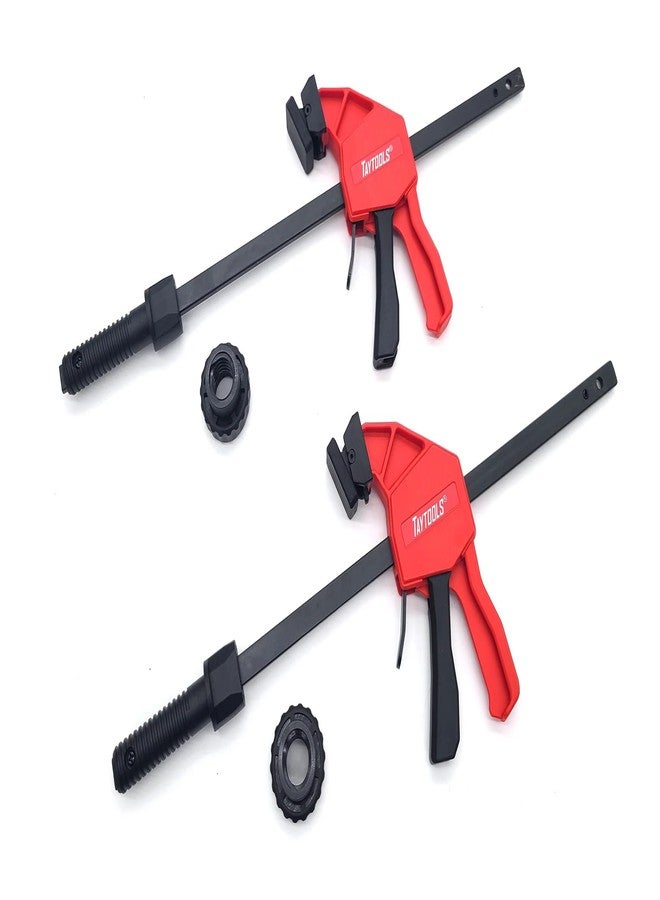 Taytools 12-Piece MFT Table Clamp Kit - 10' Vertical & Horizontal Clamps, Bench Dogs & Locking Knobs - Fits Tables with 20mm Dog Holes - Image 5