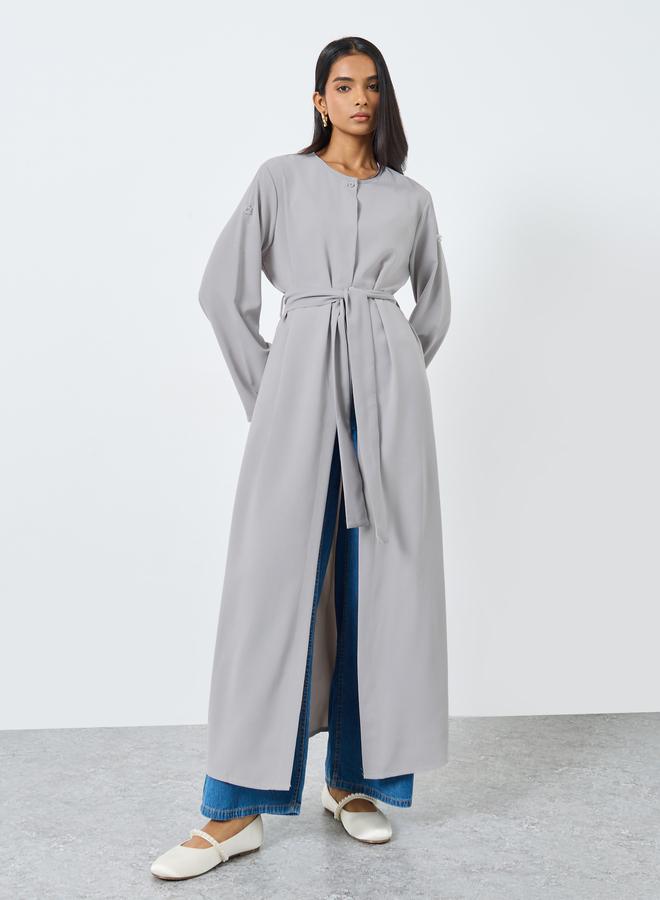 ستايلي حزام كيمونو مزين بالخرز - Image 2