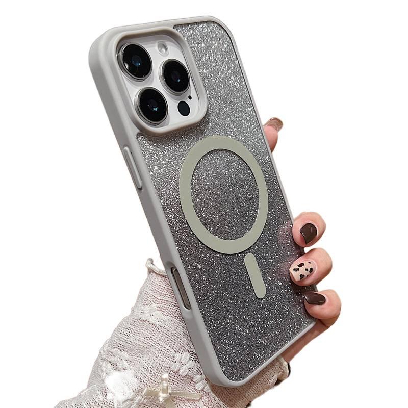MagSafe iPhone 14 Pro Drop Protection TPU for iPhone 14 14 Plus 14 Pro 14 Pro Max with Kickstand and Skin Feel in Gray - Image 1