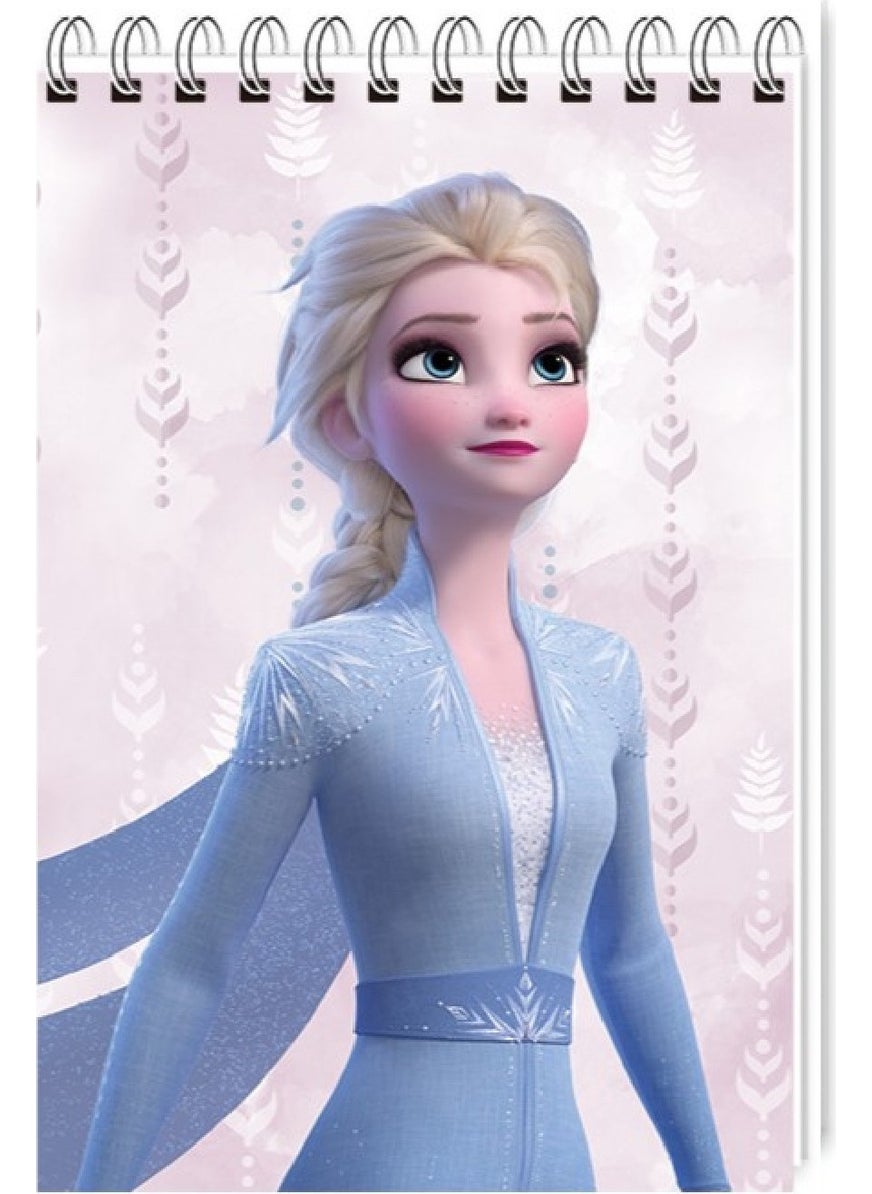 Keskin Color Frozen II A7 42 Sheets Squared Spiral Notebook  - Image 2