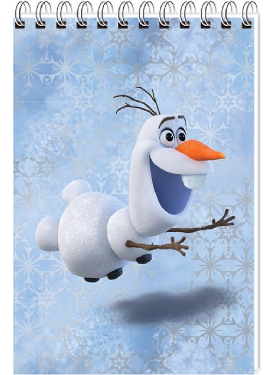 Keskin Color Frozen II A7 42 Sheets Squared Spiral Notebook  - Image 4