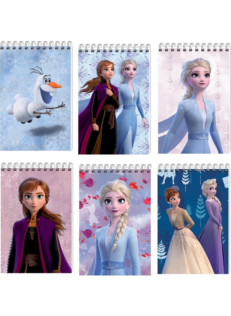 Keskin Color Frozen II A7 42 Sheets Squared Spiral Notebook  - Image 1