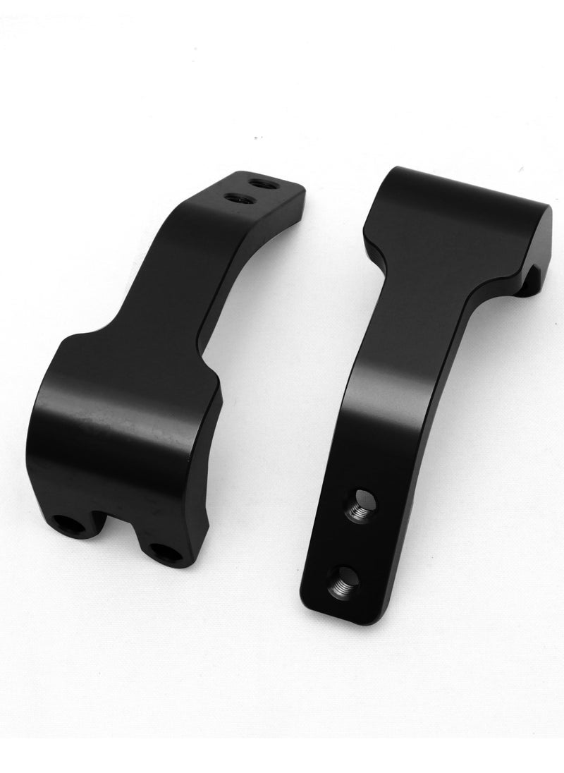 General - CNC-machined Rear Bumper Bash Guard For Yamaha Raptor 700R  Black - Image 1