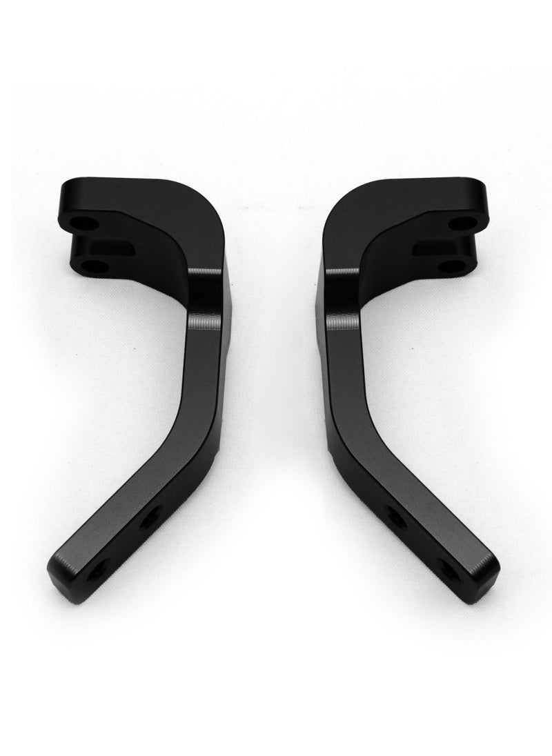 General - CNC-machined Rear Bumper Bash Guard For Yamaha Raptor 700R  Black - Image 1