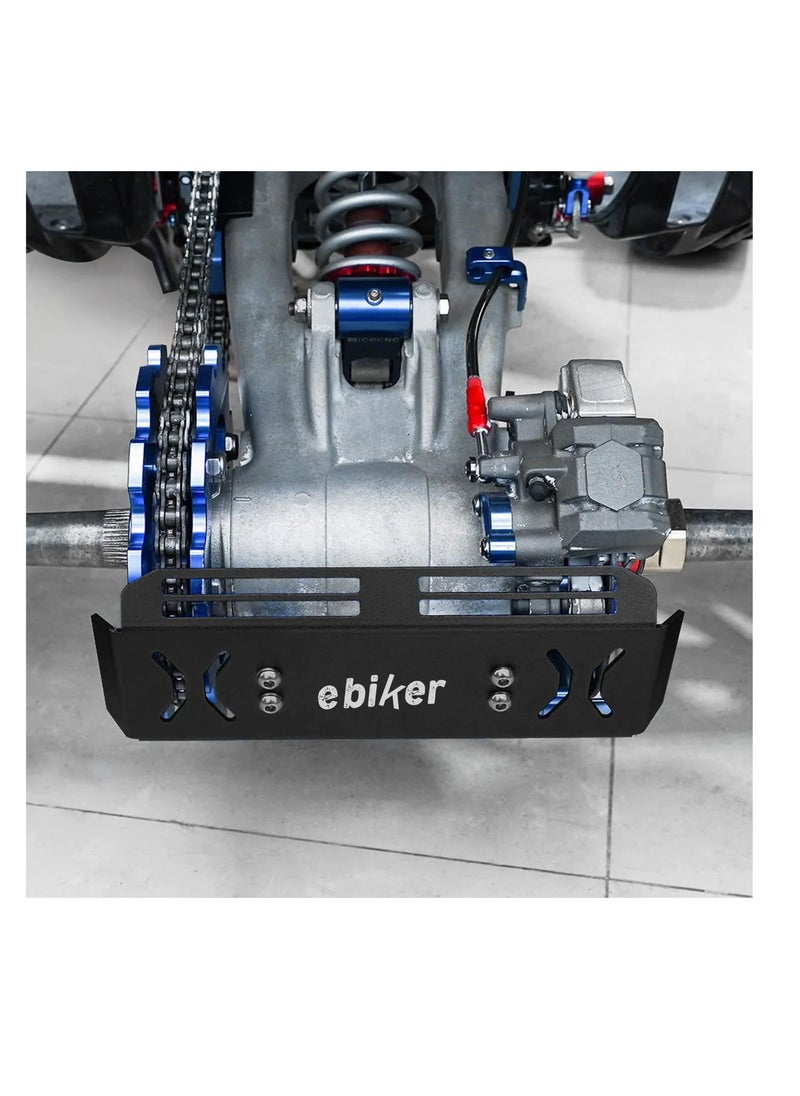 General - CNC-machined Rear Bumper Bash Guard For Yamaha Raptor 700R  Black - Image 1