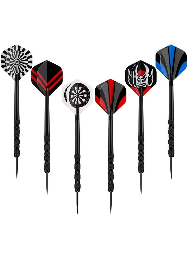 accmor Steel Tip Darts, Professional Metal Darts, Darts Metal Tip Set, Metal Darts For Dartboard,18 Pcs  - Image 2