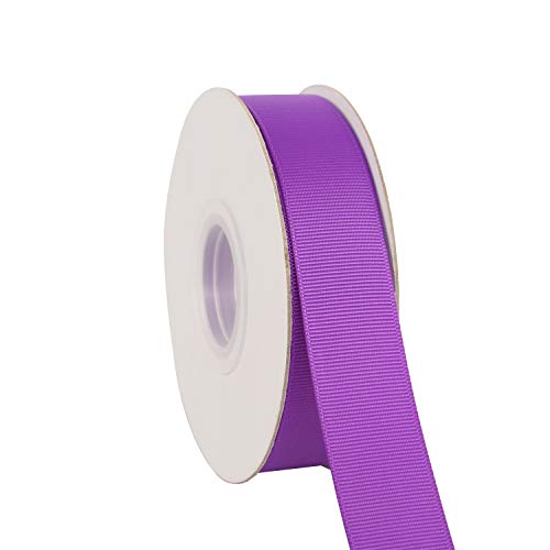 Ribbonitlux 1" Wide Solid Grosgrain Ribbon 25 Yards (465-Purple）, Set for Gift Wrapping, Party Decor, Sewing Applications, Wedding and Craft - Image 5