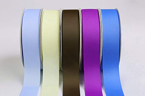Ribbonitlux 1" Wide Solid Grosgrain Ribbon 25 Yards (465-Purple）, Set for Gift Wrapping, Party Decor, Sewing Applications, Wedding and Craft - Image 4