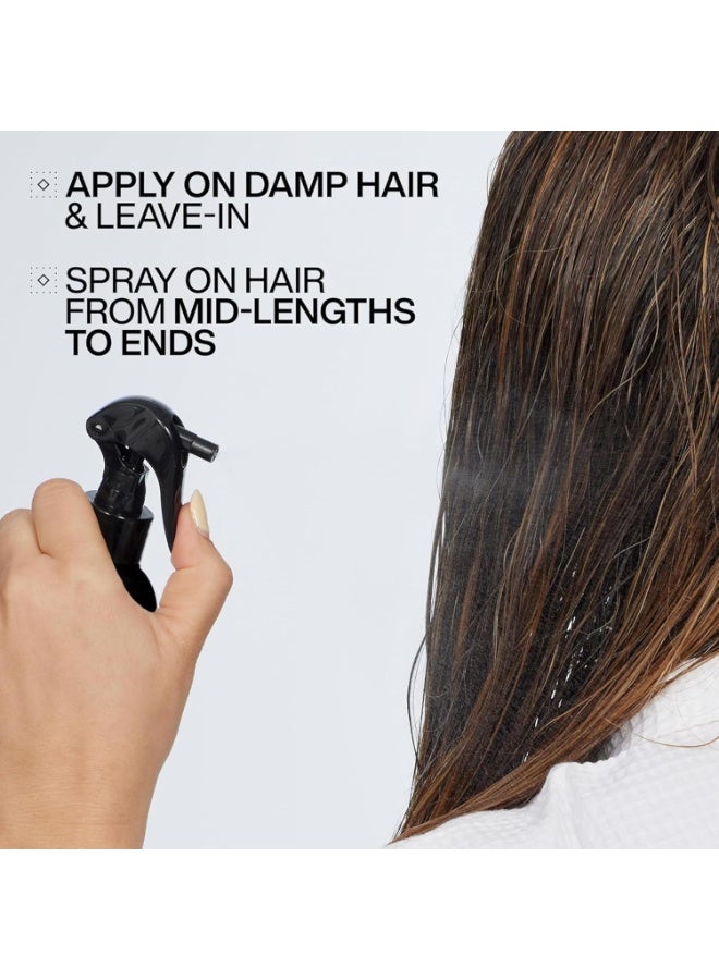 Redken Acidic Color Gloss Heat Protection Leave-In Treatment Spray For Color Treated Hair - Conditions and Adds Hair Shine, Heat Protectant Leave In Conditioner - Image 2