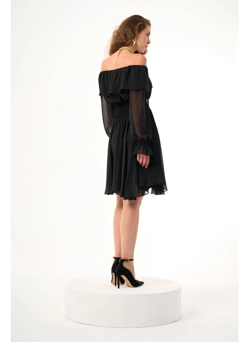 MIZALLE CHIFFON DRESS