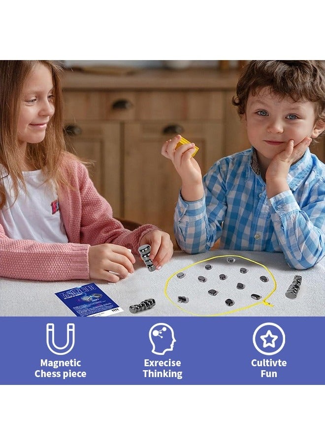 NIBEMINENT - Multi-Purpose Magnetic Board Game Set, Reusable Tabletop Game, Durable, Multi-Person Interaction, Suitable For Home, Classroom, Party - Image 1