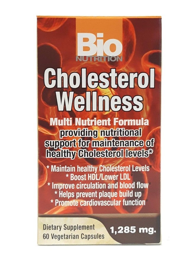 Bio Nutrition - Bio Nutrition Cholesterol Wellness 60 VGC - Pack of 2 - Image 1