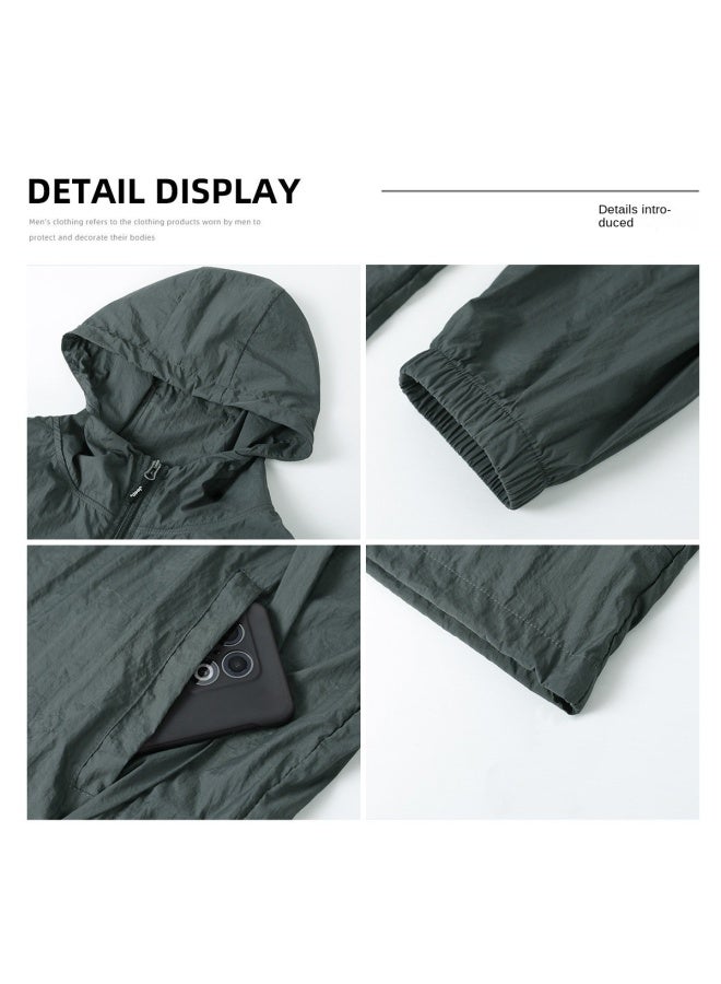 Jeep Sun Protection Upf50+】summer Lightweight Ice Silk Breathable Kids Sun Protection Clothing Cool Touch Skin-friendly - Image 4