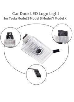 RAYMOS Tesla Model 3 Door Logo Light Puddle Light New Design Welcome Projector Logo Light For Tesla Model 3  - Image 4