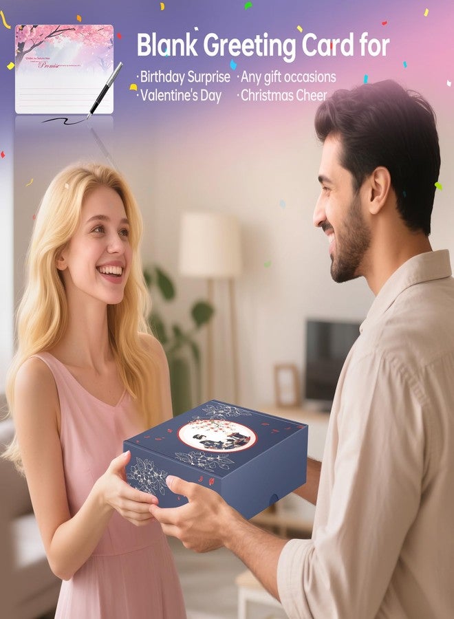 DELLAN طقم مضرب ماتشا ديلان، طقم ماتشا بزهر الكرز، يتضمن وعاء ماتشا سيراميك، مضرب وحامل، مغرفة من الخيزران، مسند مغرفة، منخل، بطاقة تهنئة، ومنشفة شاي - طقم ماتشا من 8 قطع، لون وردي - Image 5