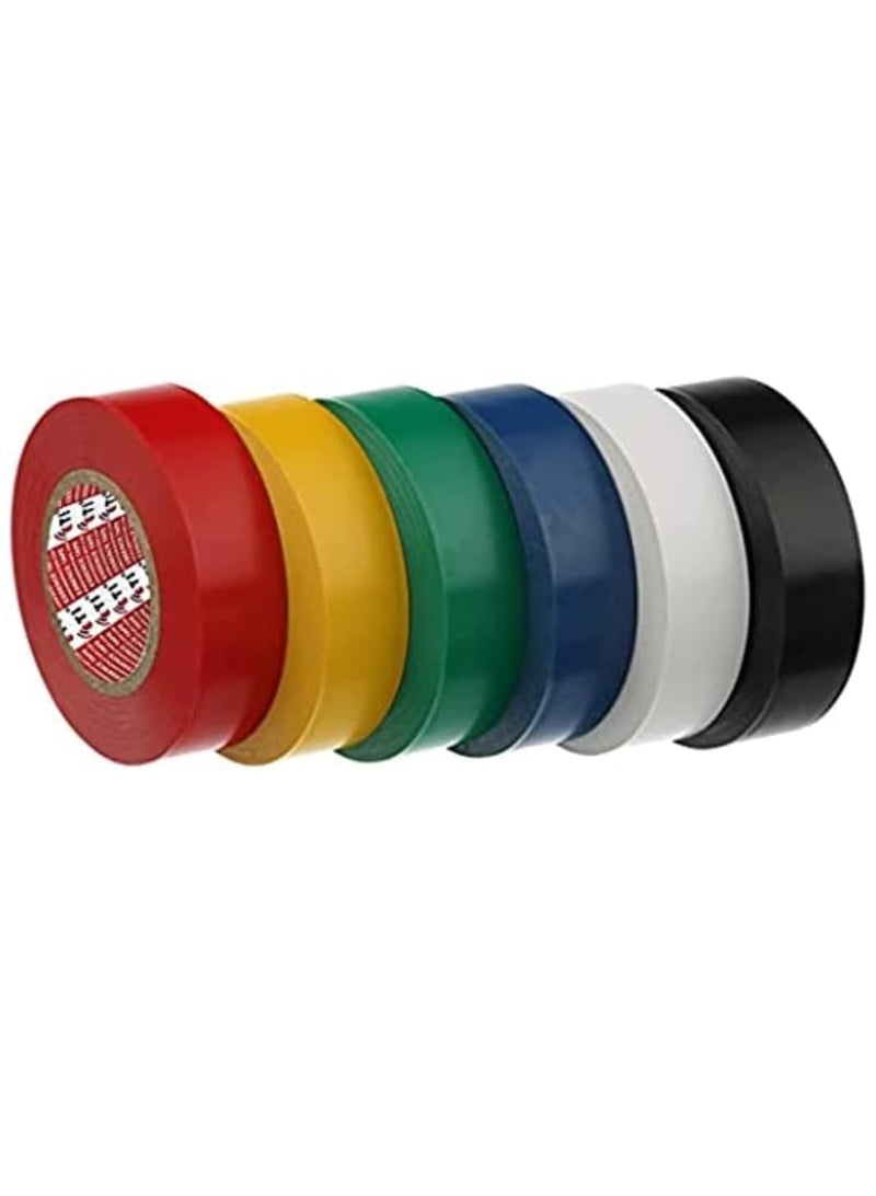 شريط لحام كهربائي، ألوان متنوعة، 6 قطع - Image 1