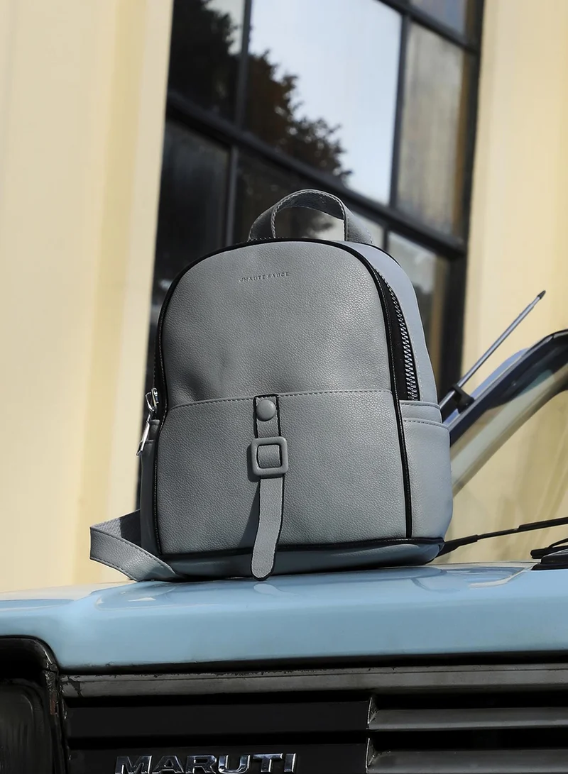 Haute Sauce Slider Mini Backpack - Grey