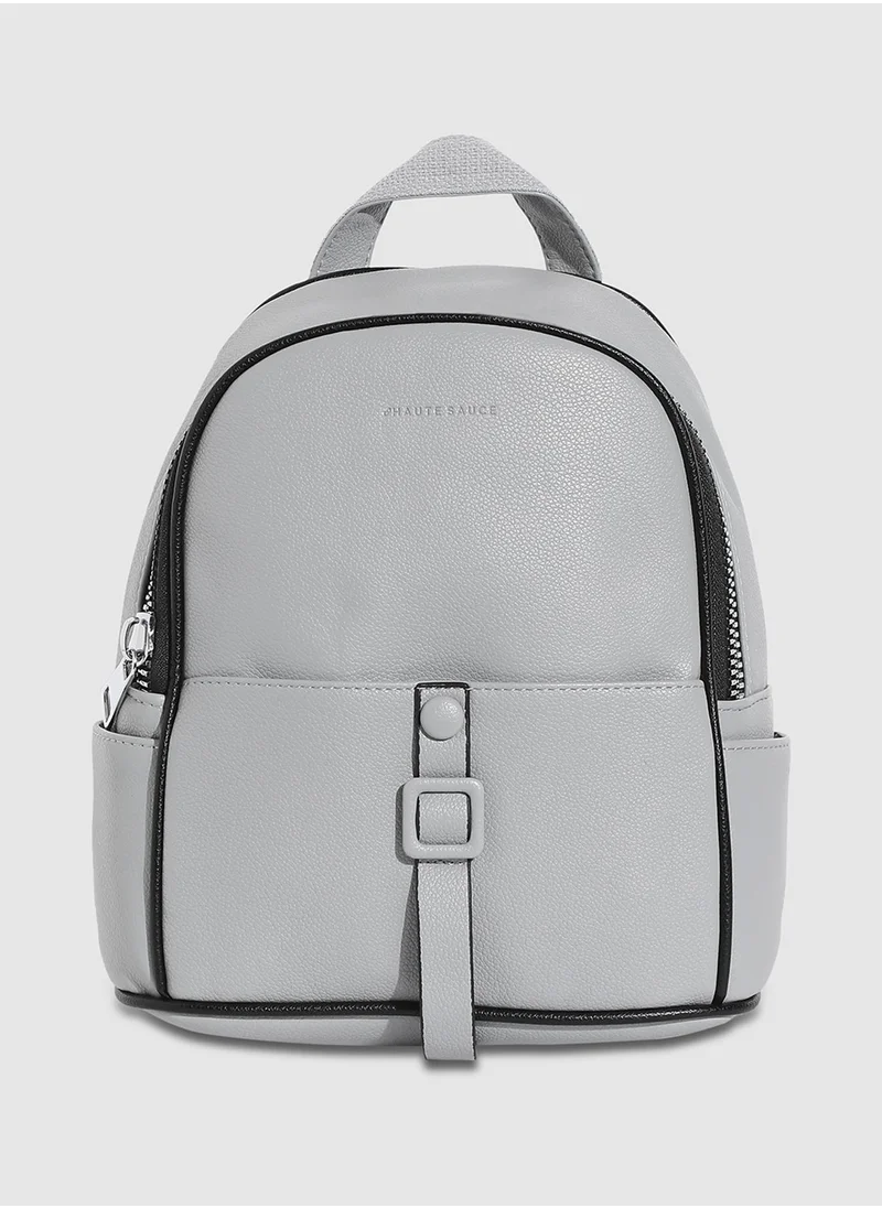 Haute Sauce Slider Mini Backpack - Grey