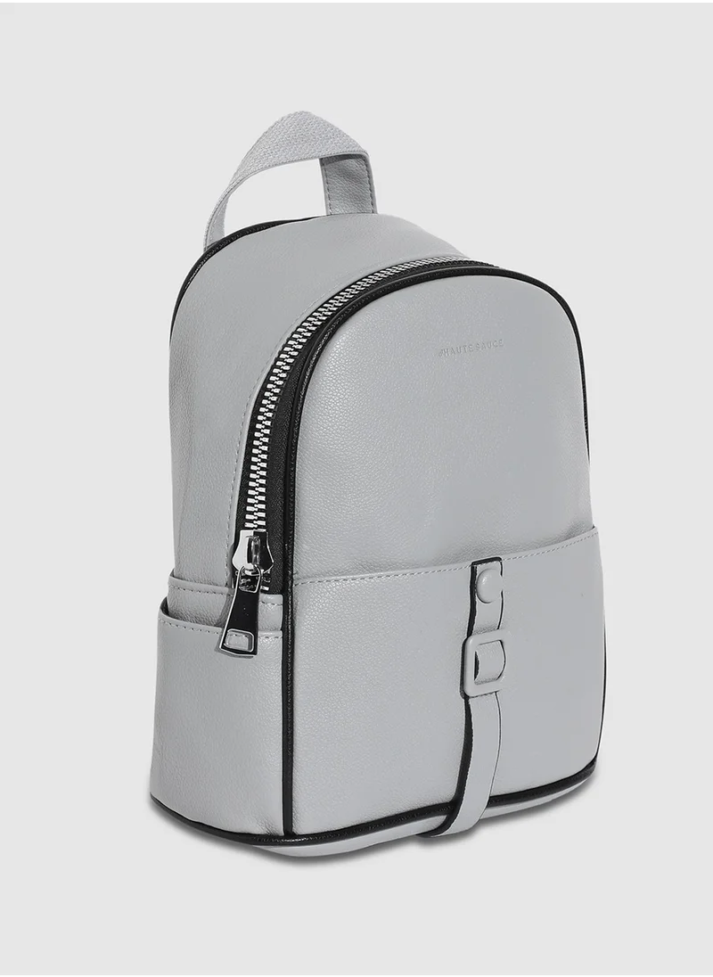 Haute Sauce Slider Mini Backpack - Grey