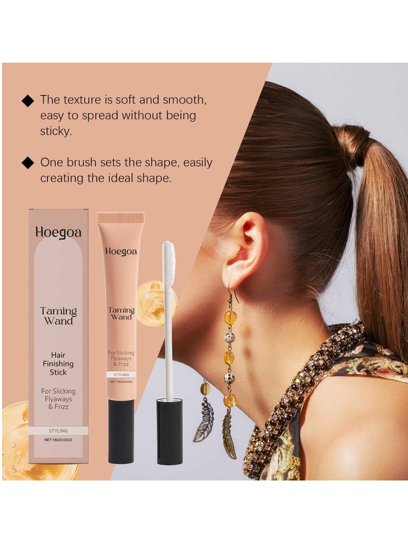 HOEGOA Fly Away Stick for Hair, Hair Finishing Stick For Fine Hair Styling. It Is Moisturizing, Non-Greasy And Fluffy. 18g/0.63oz - Image 3