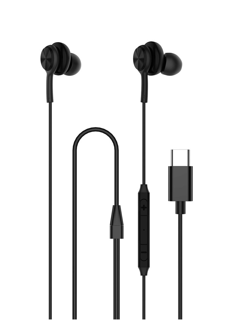 RUSH C Type-C Wired Earphones - Black - pzsku/ZCC7DEDB64F27590C0926Z/45/_/1708601522/a33ad890-43d6-4d73-95f9-47dbbef4881c